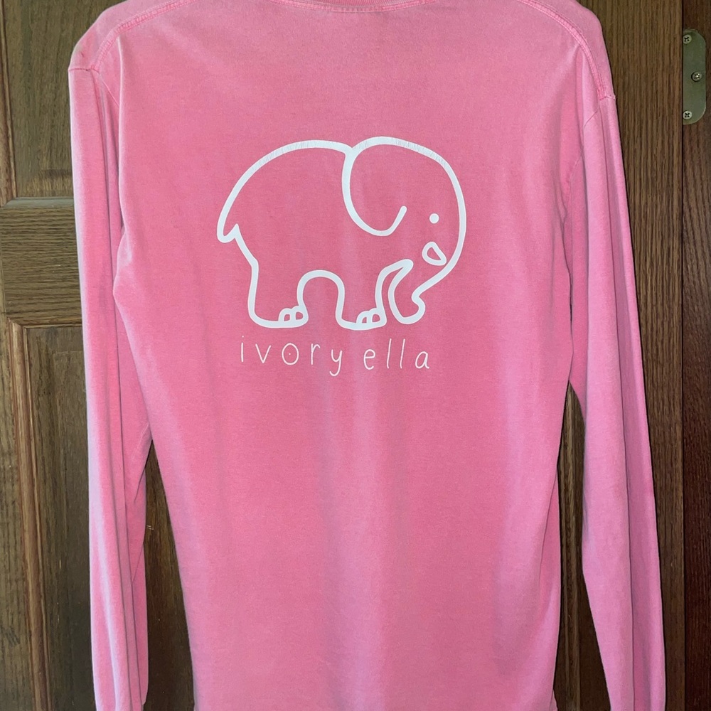 Washed pink long sleeve - Picture 2 of 3